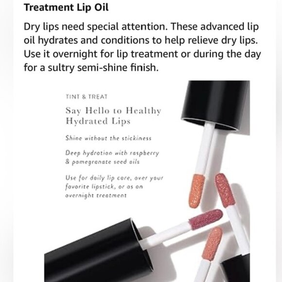 LAURA GELLER TREAT-N-GO* TINTED LIP OIL ~ TOP TIER (BARELY RED) NIB 3.8ml - Picture 4 of 10